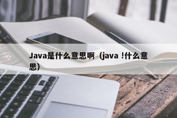 Java是什么意思啊（java !什么意思）-第1张图片-无双博客