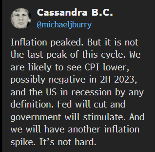 《大空头》原型：美国处于衰退中，美联储将降息，通胀会再度抬头-第1张图片-无双博客